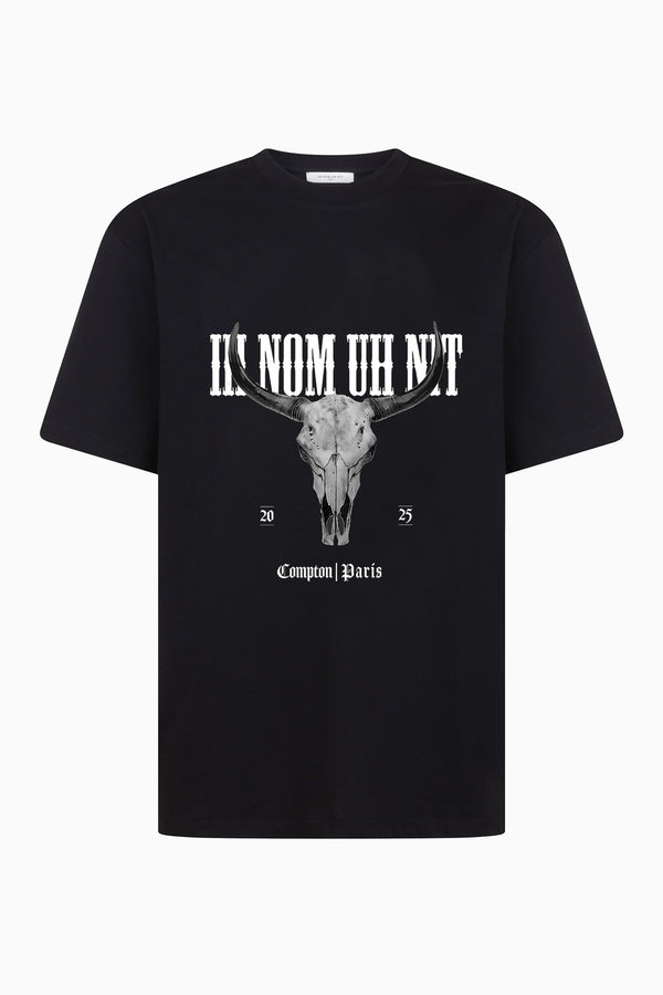ih nom uh nit Skull Print T-Shirt