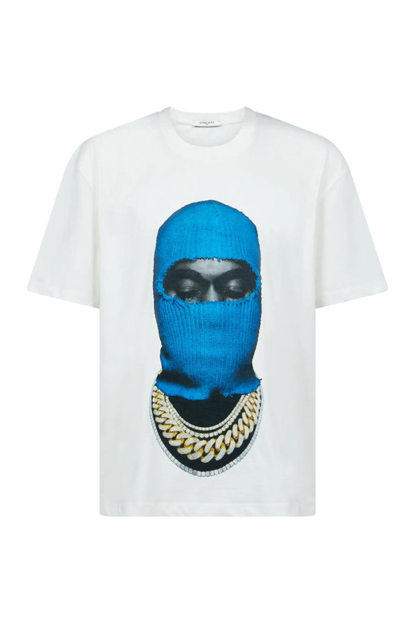 ih nom uh nit T-shirt with mask20 blue