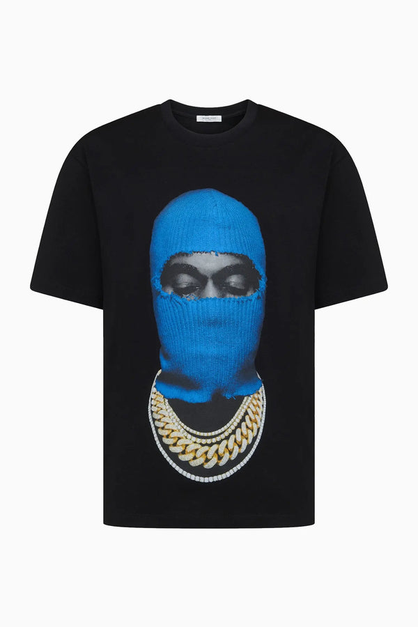 ih nom uh nit T-shirt with mask20 blue