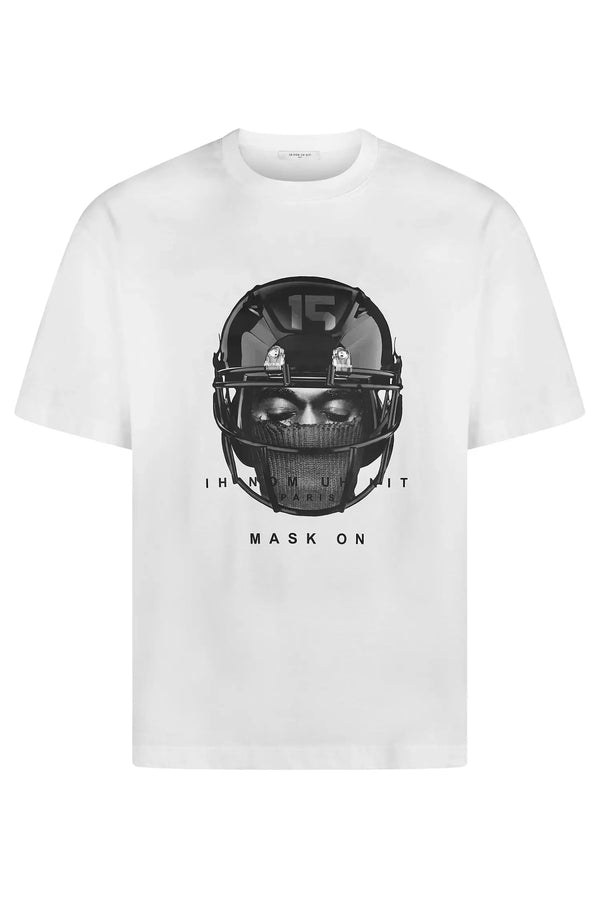 ih nom uh nit T-Shirt with NFL Helmet Graphic