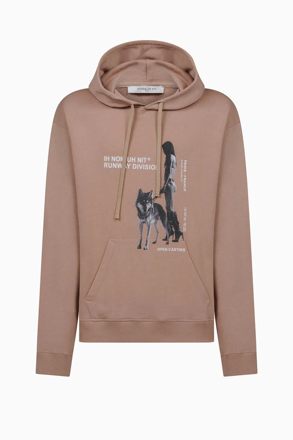 ih nom uh nit Walking Wolf Hoodie