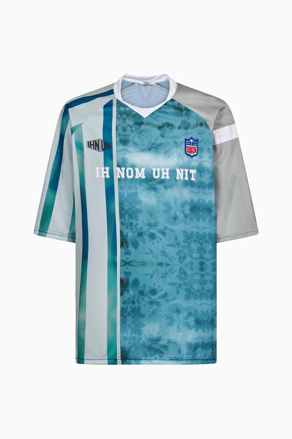 ih nom uh nit Patch Dots Striped Floral Jersey T-Shirt