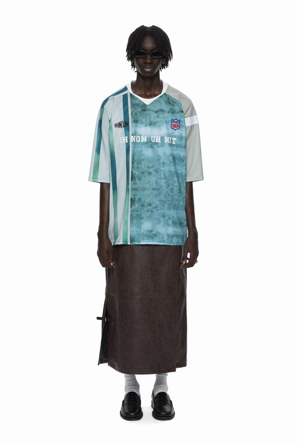 Ih Nom Uh Nit Patch Dots Striped Floral Jersey T-Shirt