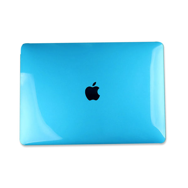 Ikase Crystal Aqua - Macbook Case - Macbook Air 13" Inch + Free Keyboard Cover