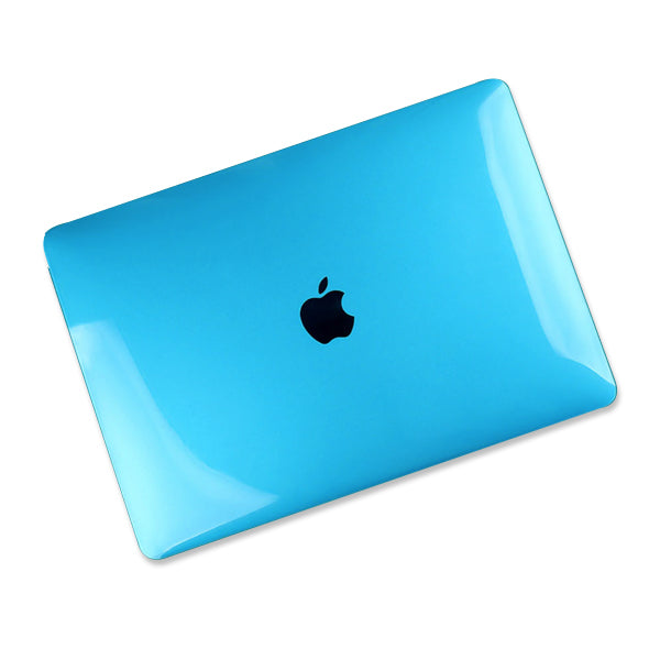 ikase Crystal Aqua - Macbook Case - Macbook Air 13" inch + Free Keyboard Cover