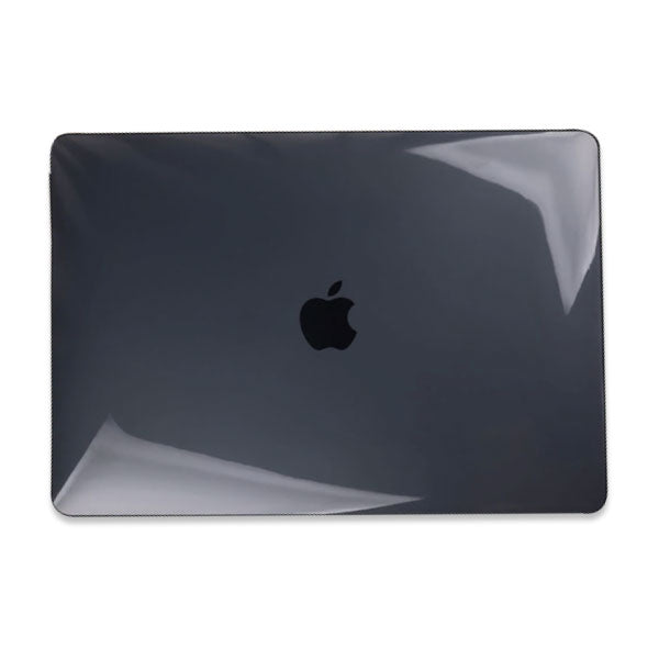 Ikase Crystal Black - Macbook Case - Macbook Air Pro 13" 16" Inch + Free Keyboard Cover