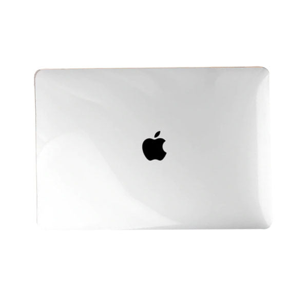 Ikase Crystal Clear - Macbook Case - Macbook Air Pro Retina M1 M2 11" 12" 13" 13.6" 14" 16" Inch + Free Keyboard Cover