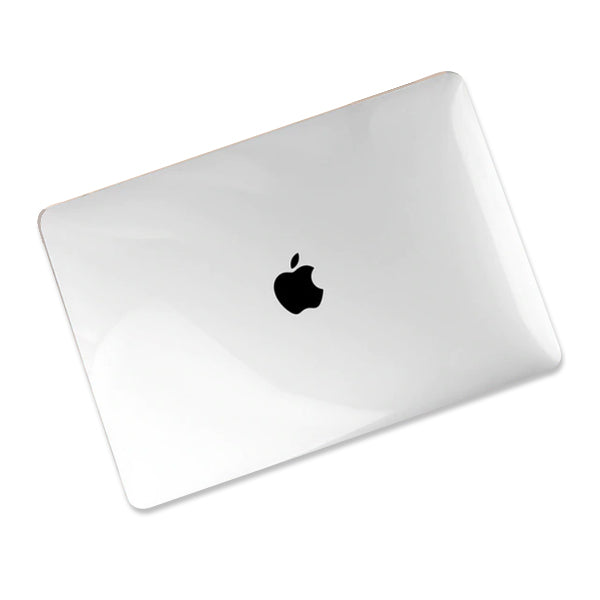 ikase Crystal Clear - Macbook Case - Macbook Air Pro Retina M1 M2 11" 12" 13" 13.6" 14" 16" inch + Free Keyboard Cover