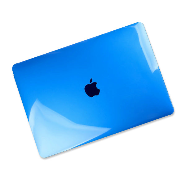 ikase Crystal Dark Blue - Macbook Case - Macbook Air 13" inch + Free Keyboard Cover