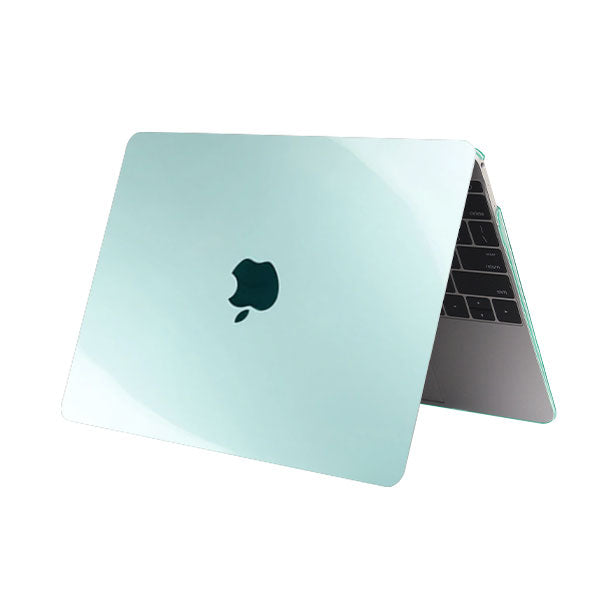 Ikase Crystal Green - Macbook Case - Macbook Air 13" Inch + Free Keyboard Cover