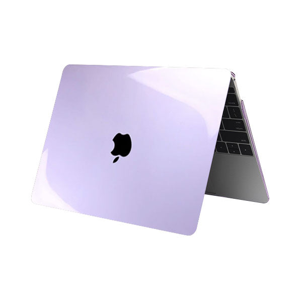 Ikase Crystal Purple - Macbook Case - Macbook Air 13" Inch + Free Keyboard Cover
