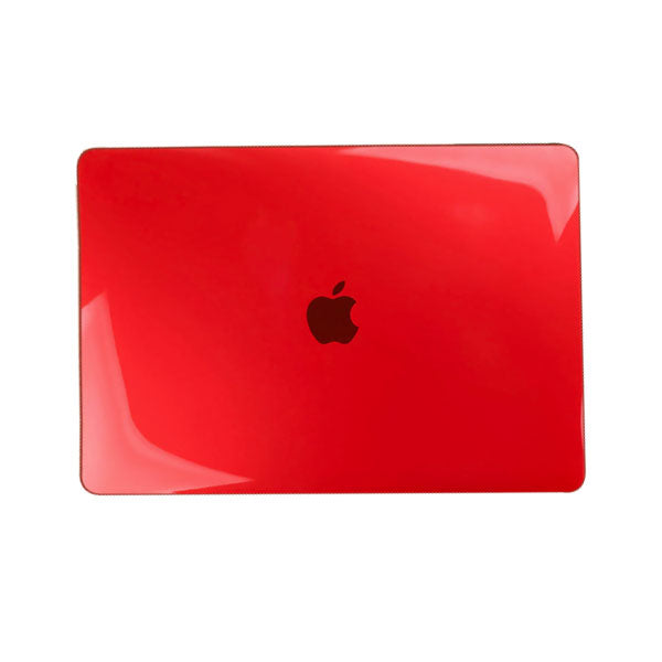 Ikase Crystal Red - Macbook Case - Macbook Air 13" Inch + Free Keyboard Cover