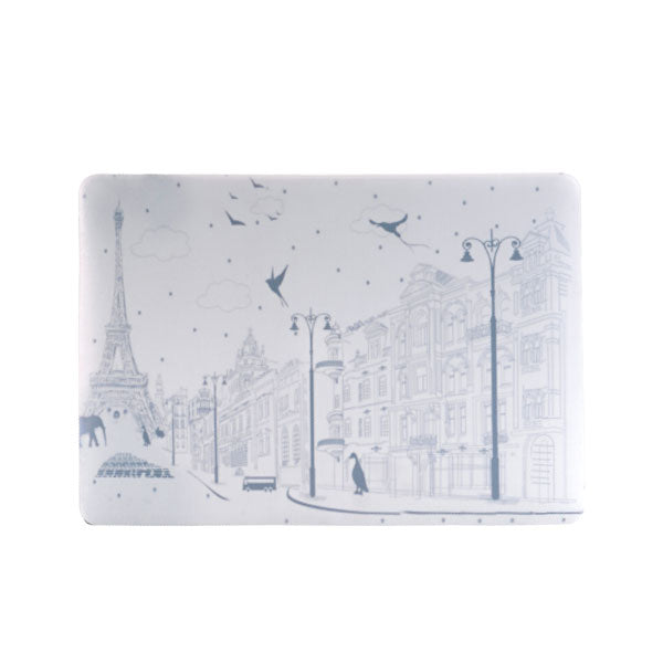 Ikase Dream Paris Without Apple Cut Out Logo - Macbook Case - Macbook Air Pro 13" Inch + Free Keyboard Cover