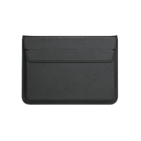 ikase Leather Black - Macbook Sleeve - Macbook Air Pro Retina M1 M2 13" 13.6" inch