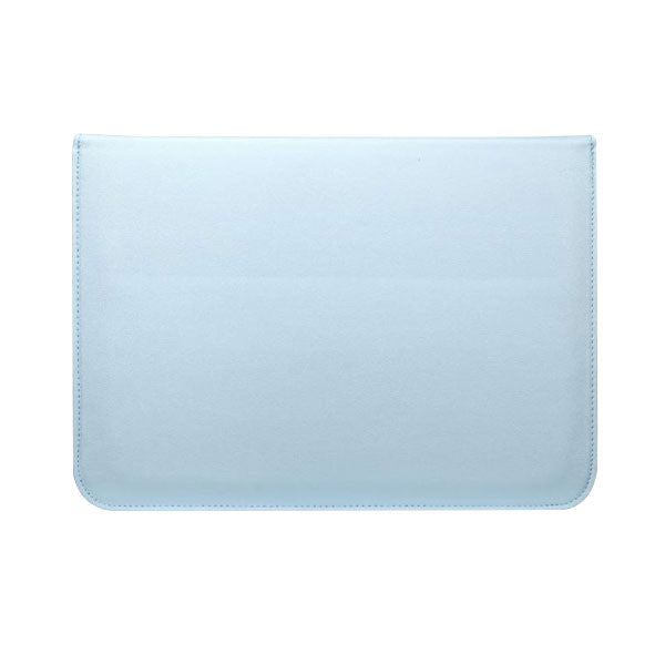 Ikase Leather Light Blue - Macbook Sleeve - Macbook Air Pro Retina M1 M2 13" 13.6" Inch