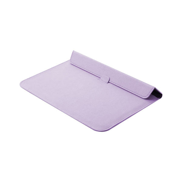 Ikase Leather Light Purple - Macbook Sleeve - Macbook Air Pro Retina M1 M2 13" 13.6" Inch