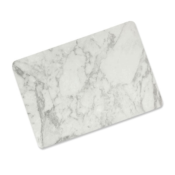 ikase Marble 1 Without Apple Cut Out Logo - Macbook Case - Macbook Air Pro 13" inch + Free Keyboard Cover