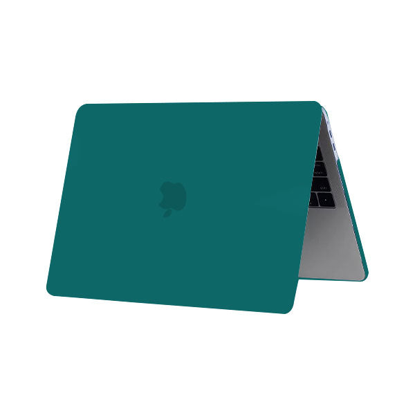 Ikase Matte Dark Green - Macbook Air/Pro - 13"/14" Inch Case+Free Keyboard Cover