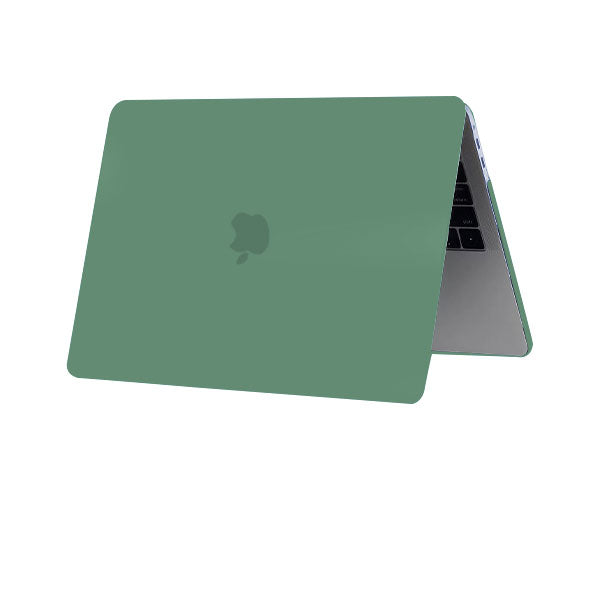Ikase Matte Olive Green - Macbook Air/Pro - M1 M2 13"/13.6"/14" Inch Case+Free Keyboard Cover