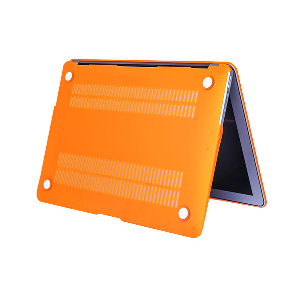Ikase Matte Orange - Macbook Air/Pro - M1 M2 13"/13.6"/14" Inch Case+Free Keyboard Cover