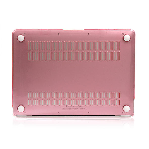 Ikase Matte Pink - Macbook Air/Pro - M1 M2 13"/13.6"/14" Inch Case+Free Keyboard Cover
