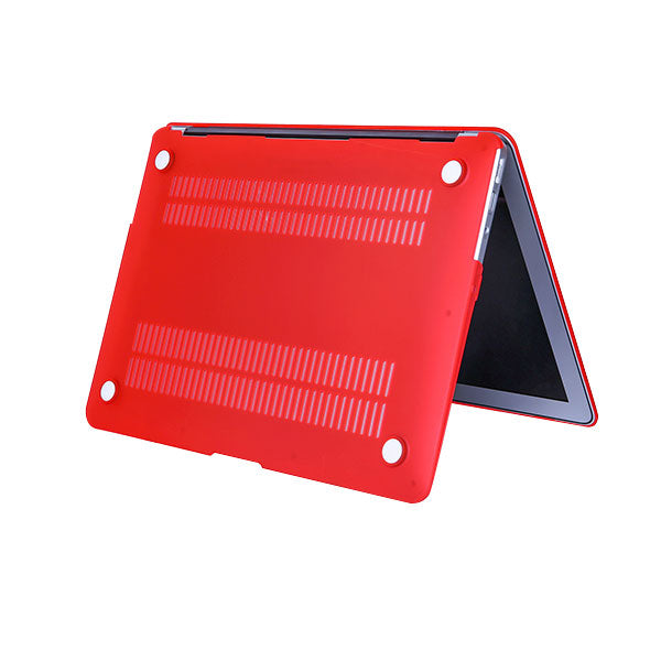 Ikase Matte Red - Macbook Air/Pro - M1 M2 13"/13.6"/14" Inch Case+Free Keyboard Cover