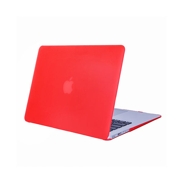 Ikase Matte Red - Macbook Air/Pro - M1 M2 13"/13.6"/14" Inch Case+Free Keyboard Cover
