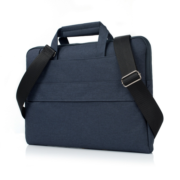 Ikase Navy Blue- Macbook Sleeve Shoulder Bag Case - Macbook Air Pro Retina M1 M2 13" 13.6" Inch