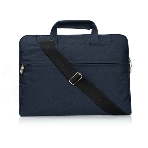 ikase Navy Blue- Macbook Sleeve Shoulder Bag Case - Macbook Air Pro Retina M1 M2 13" 13.6" inch