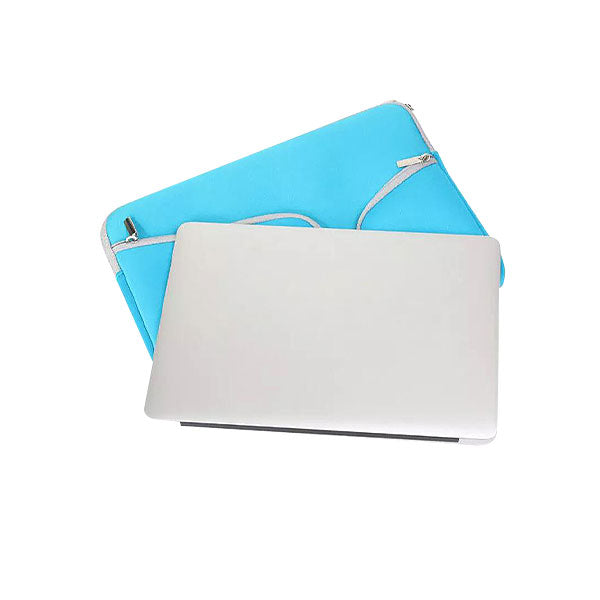 Ikase Nylon Aqua- Macbook Sleeve Handle - Macbook Air Pro Retina M1 M2 13" 13.6" Inch