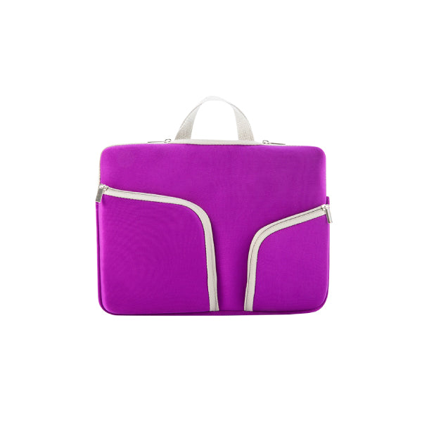 ikase Nylon Purple - Macbook Sleeve Handle - Macbook Air Pro Retina M1 M2 13" 13.6" inch