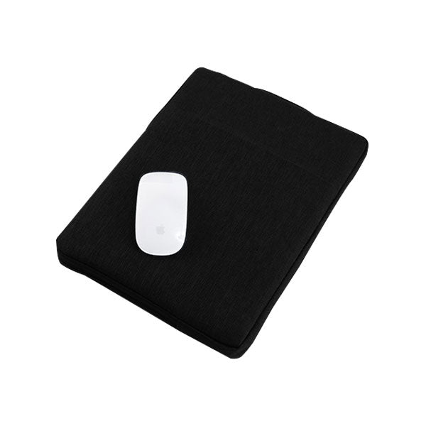 Ikase Polyester Black - Macbook Slim Sleeve - Macbook Air Pro Retina M1 M2 13" 13.6" Inch