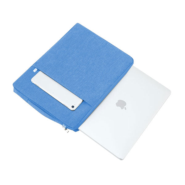 Ikase Polyester Blue - Macbook Slim Sleeve - Macbook Air Pro Retina M1 M2 13" 13.6" Inch