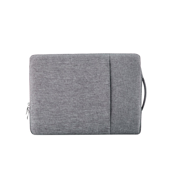 ikase Polyester Grey - Macbook Slim Sleeve - Macbook Air Pro Retina M1 M2 13" 13.6" inch