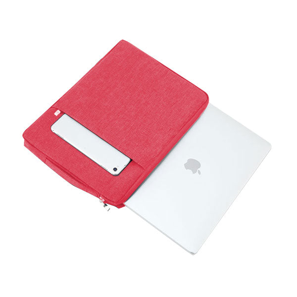 Ikase Polyester Hot Pink - Macbook Slim Sleeve - Macbook Air Pro Retina M1 M2 13" 13.6" Inch
