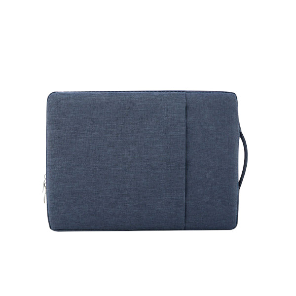 ikase Polyester Navy Blue - Macbook Slim Sleeve - Macbook Air Pro Retina M1 M2 13" 13.6" inch