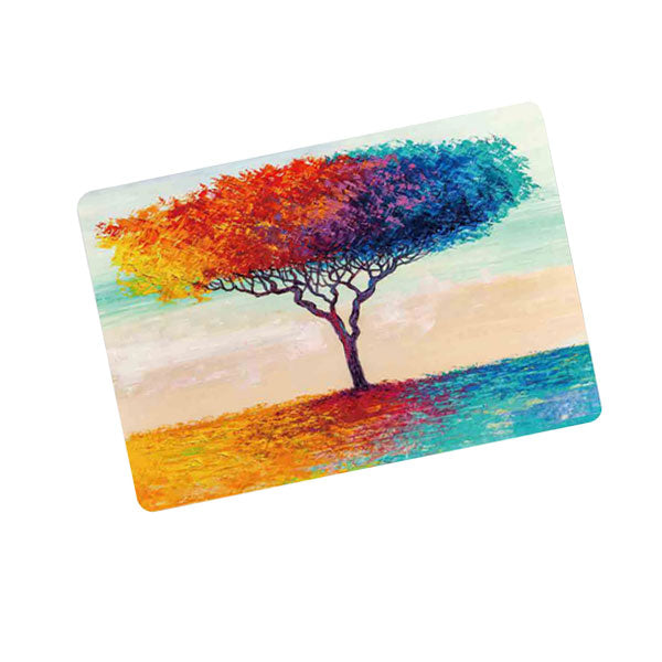 ikase RainbowTree-155 - Macbook Case - Macbook M1 M2 Pro Max 14" 16" inch + Free Keyboard Cover