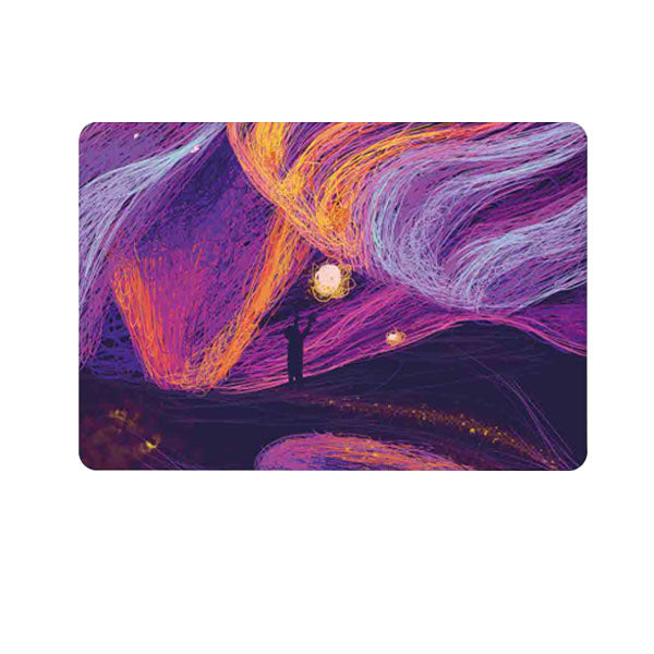 Ikase ReachingOut-027 - Macbook Case - Macbook M1 M2 Pro Max 14" 16" Inch + Free Keyboard Cover