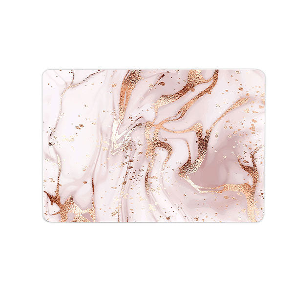 Ikase RS-1043WHITE Without Apple Cut Out Logo - Macbook Case - Macbook Air Pro 13" Inch + Free Keyboard Cover