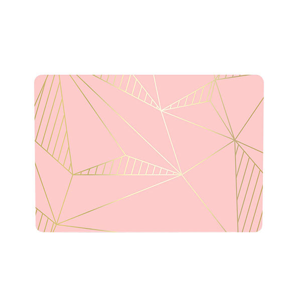 Ikase RS-1131WHITE Without Apple Cut Out Logo - Macbook Case - Macbook Air Pro 13" Inch + Free Keyboard Cover