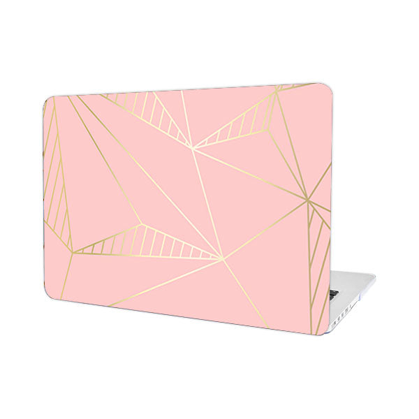 Ikase RS-1131WHITE Without Apple Cut Out Logo - Macbook Case - Macbook Air Pro 13" Inch + Free Keyboard Cover