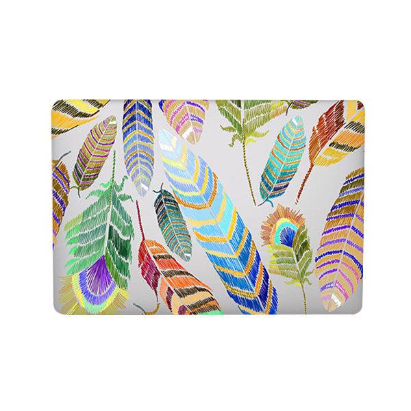 Ikase RS-1133White Without Apple Cut Out Logo - Macbook Case - Macbook Air Pro 13" Inch + Free Keyboard Cover