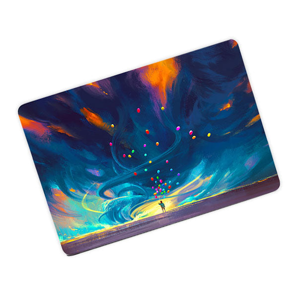 ikase RS-1209Black Without Apple Cut Out Logo - Macbook Case - Macbook Air Pro 13" inch + Free Keyboard Cover