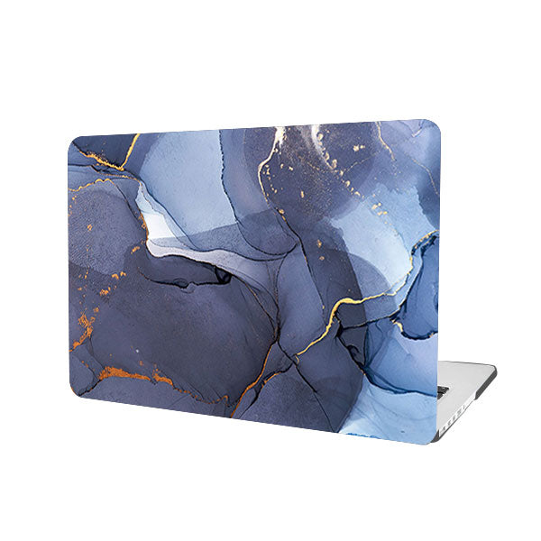 Ikase RS-1211BLACK Without Apple Cut Out Logo - Macbook Case - Macbook Air Pro 13" 13.6" Inch + Free Keyboard Cover