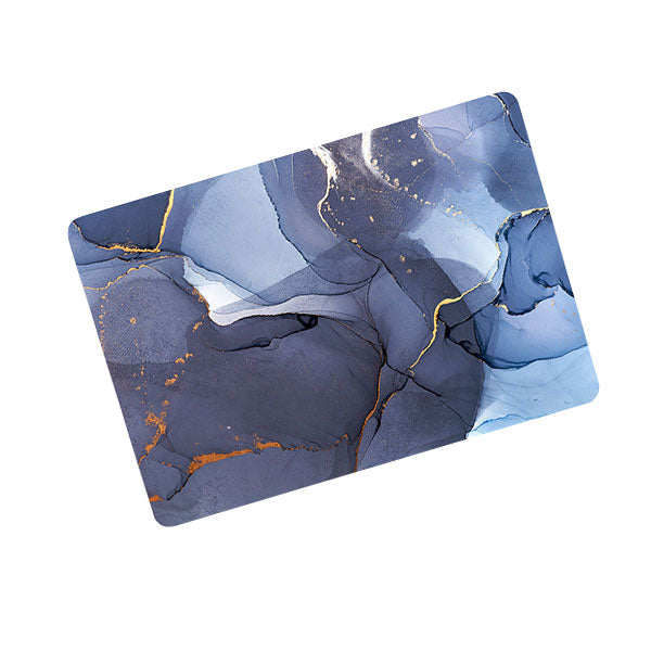 ikase RS-1211BLACK Without Apple Cut Out Logo - Macbook Case - Macbook Air Pro 13" 13.6" inch + Free Keyboard Cover