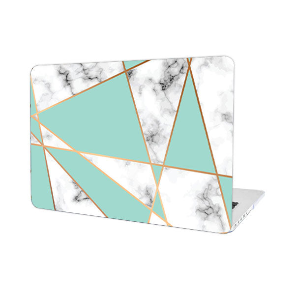 Ikase RS-248WHITE Without Apple Cut Out Logo - Macbook Case - Macbook Air Pro 13" Inch + Free Keyboard Cover