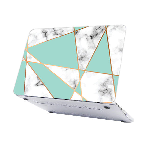 Ikase RS-248WHITE Without Apple Cut Out Logo - Macbook Case - Macbook Air Pro 13" Inch + Free Keyboard Cover