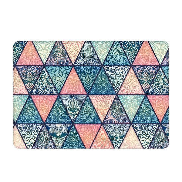 Ikase RS-36WHITE Without Apple Cut Out Logo - Macbook Case - Macbook Air Pro 13" Inch + Free Keyboard Cover