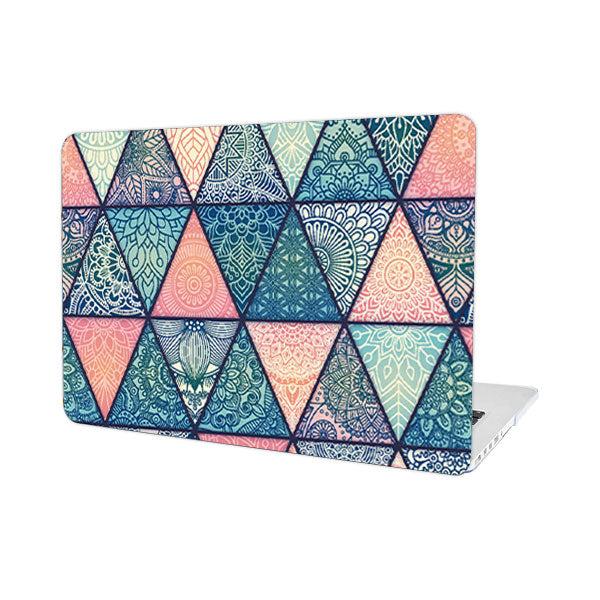 Ikase RS-36WHITE Without Apple Cut Out Logo - Macbook Case - Macbook Air Pro 13" Inch + Free Keyboard Cover