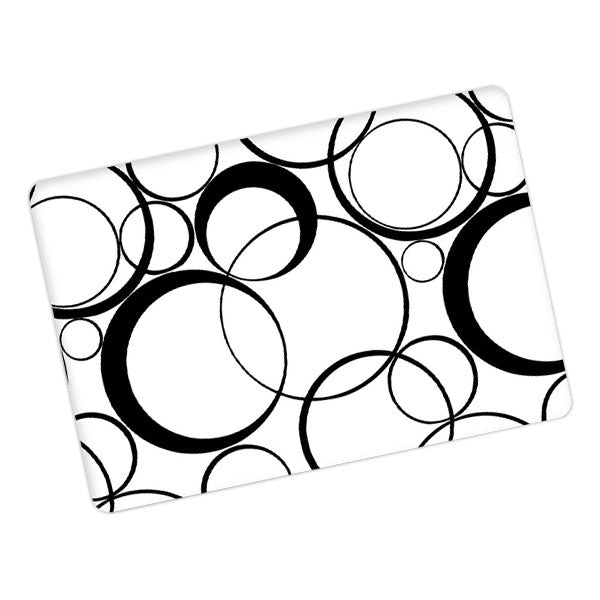 ikase RS-506WHITE Without Apple Cut Out Logo - Macbook Case - Macbook Air Pro 13" inch + Free Keyboard Cover